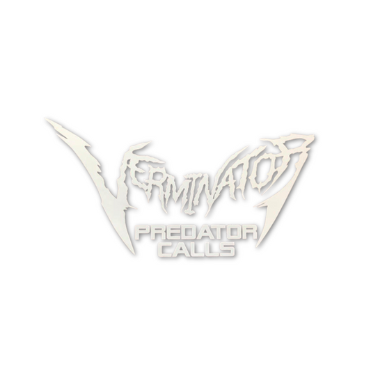 Logo of 'Verminal Predator Calls' Window Decal Sticker on a white background