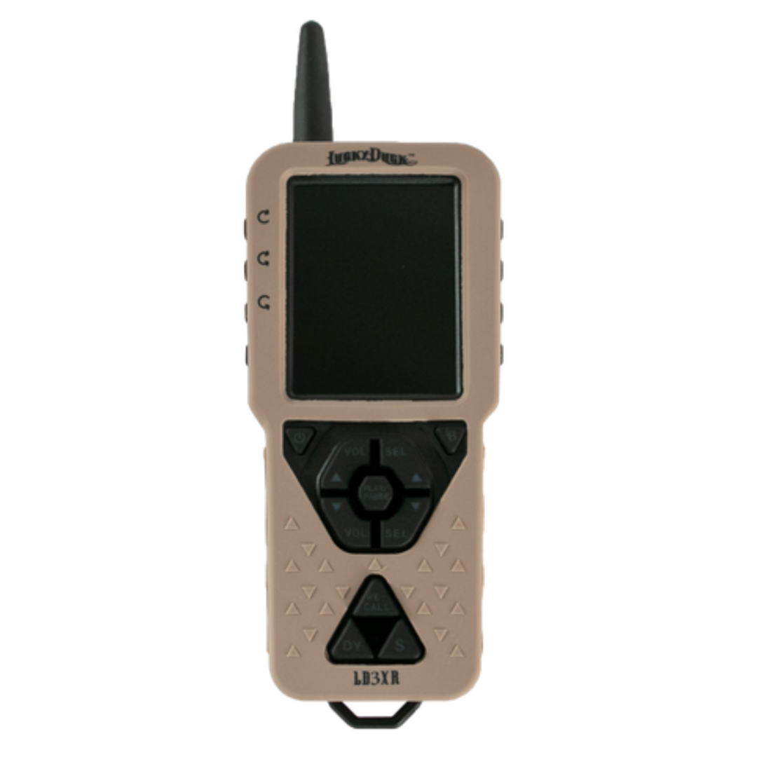 Super Revolt replacement remote for Luck Duck E-Caller on white background