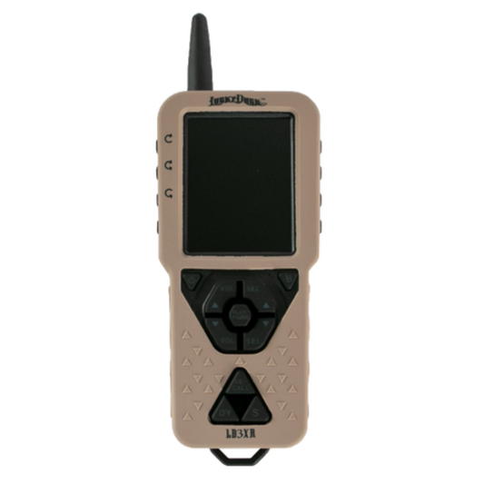 Super Revolt replacement remote for Luck Duck E-Caller on white background
